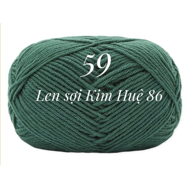 Len milk cotton Mianbao cuộn 40gr ( bảng 2 )