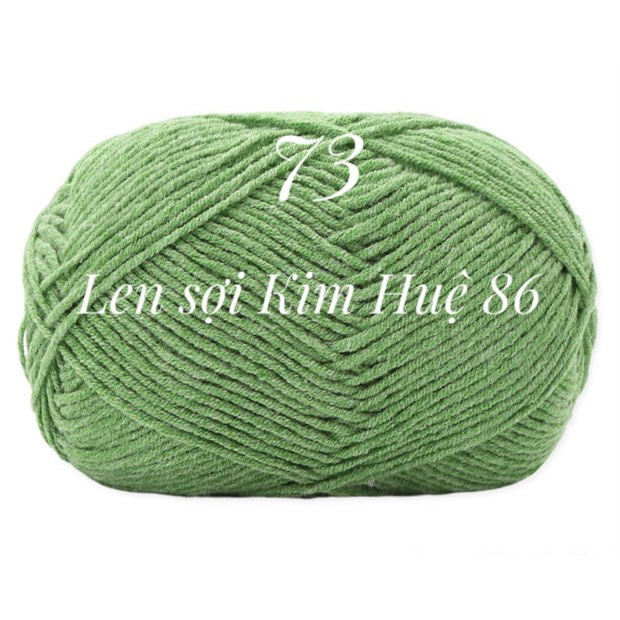 Len milk cotton Mianbao cuộn 40gr ( bảng 2 )
