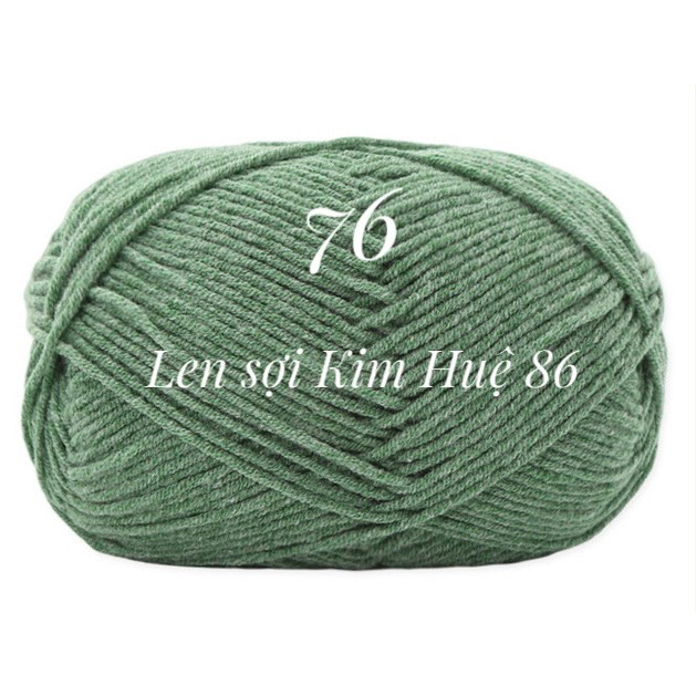 Len milk cotton Mianbao cuộn 40gr ( bảng 2 )