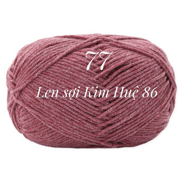 Len milk cotton Mianbao cuộn 40gr ( bảng 2 )