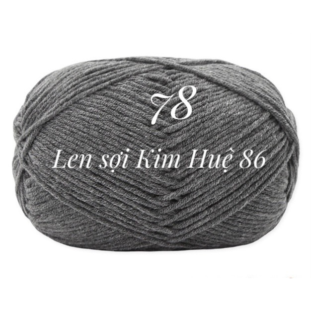 Len milk cotton Mianbao cuộn 40gr ( bảng 2 )
