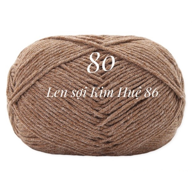 Len milk cotton Mianbao cuộn 40gr ( bảng 2 )