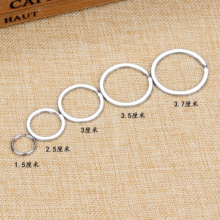 Combo 3 chiếc khoen tròn móc khóa loại đẹp
