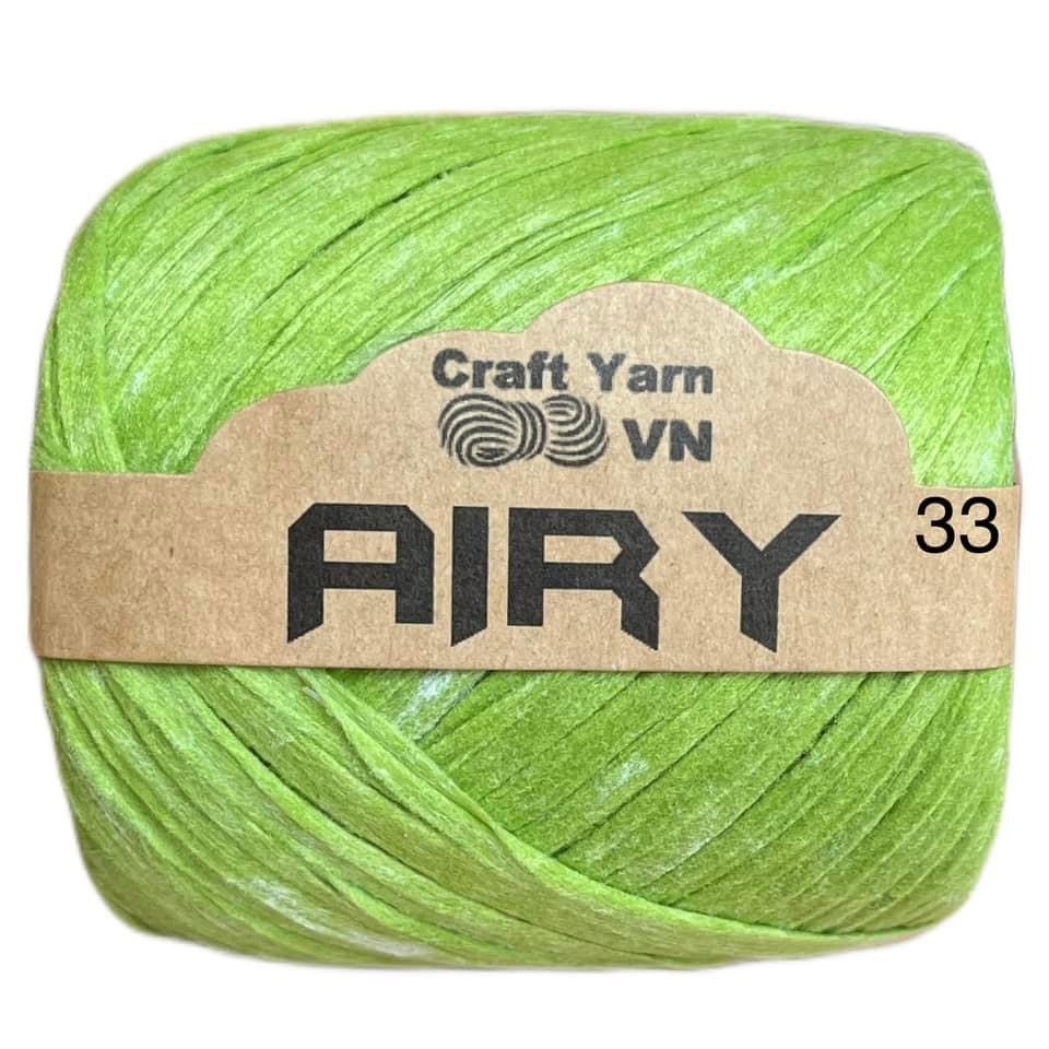 Sợi Airy móc mũ, túi cuộn 45g