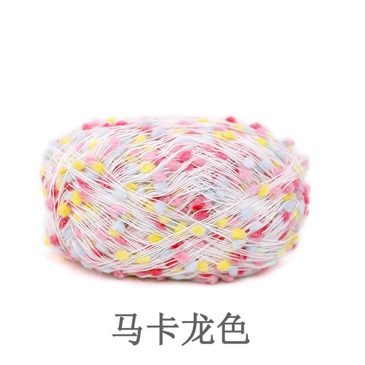 Len Pom Pom Color cuộn 50g