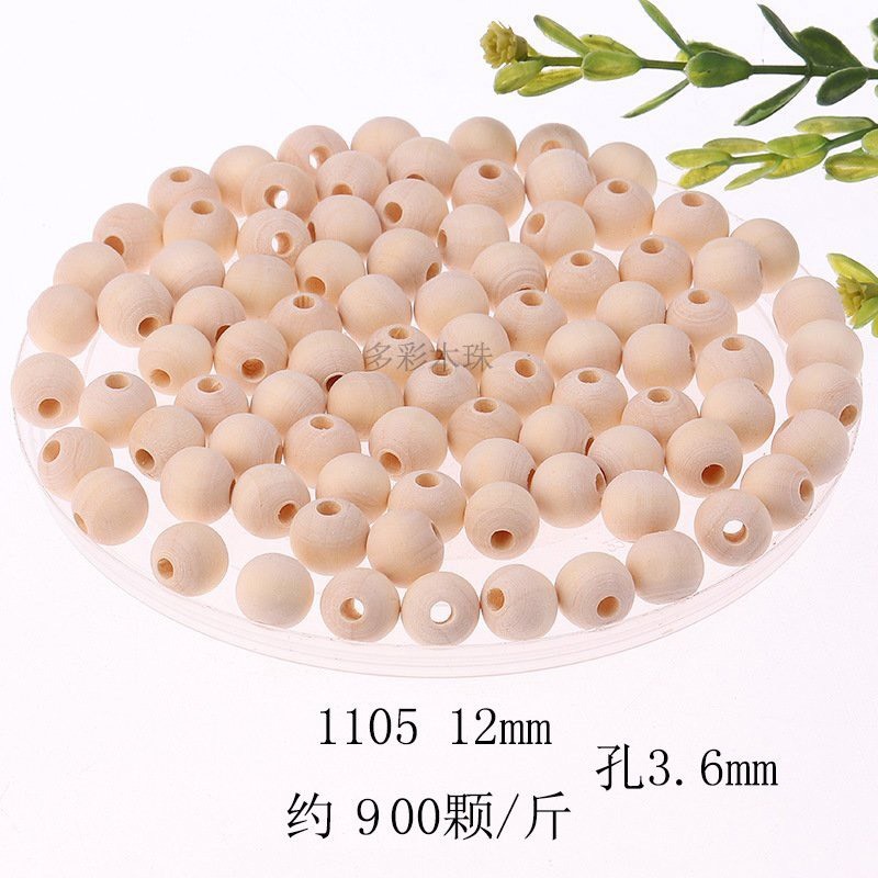 hạt gỗ trang trí, làm túi tỏi