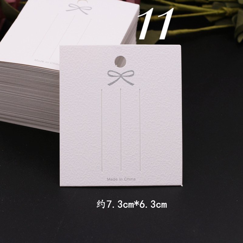 Bìa đựng kẹp tóc, trưng bày phụ kiện, trang sức handmade ( sét 10 cái)