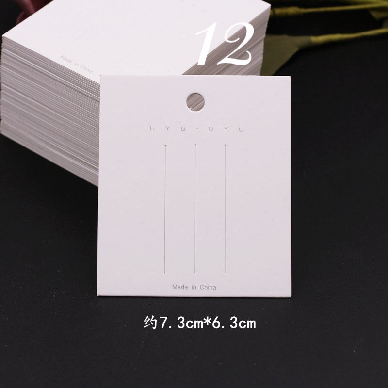 Bìa đựng kẹp tóc, trưng bày phụ kiện, trang sức handmade ( sét 10 cái)