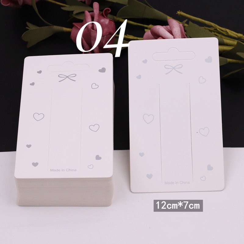 Bìa đựng kẹp tóc, trưng bày phụ kiện, trang sức handmade ( sét 10 cái)