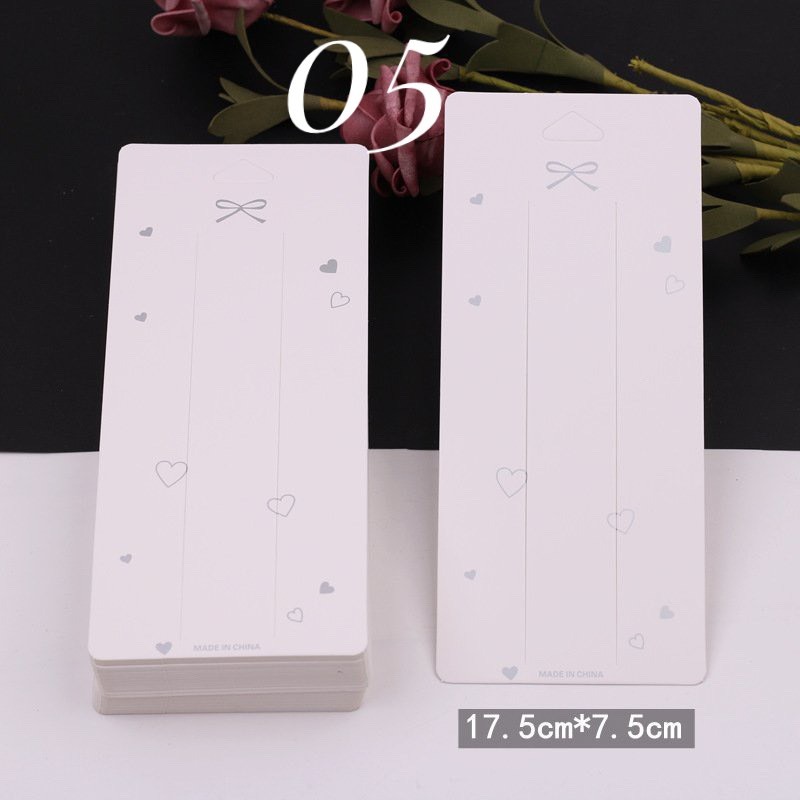 Bìa đựng kẹp tóc, trưng bày phụ kiện, trang sức handmade ( sét 10 cái)