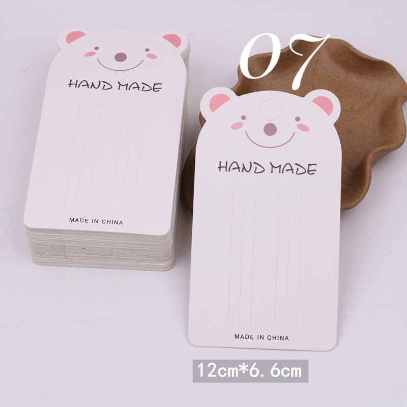 Bìa đựng kẹp tóc, trưng bày phụ kiện, trang sức handmade ( sét 10 cái)