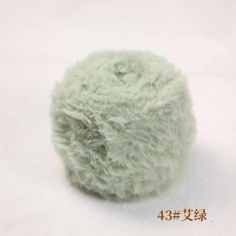 Len lông thỏ siêu mềm mịn cuộn 100g