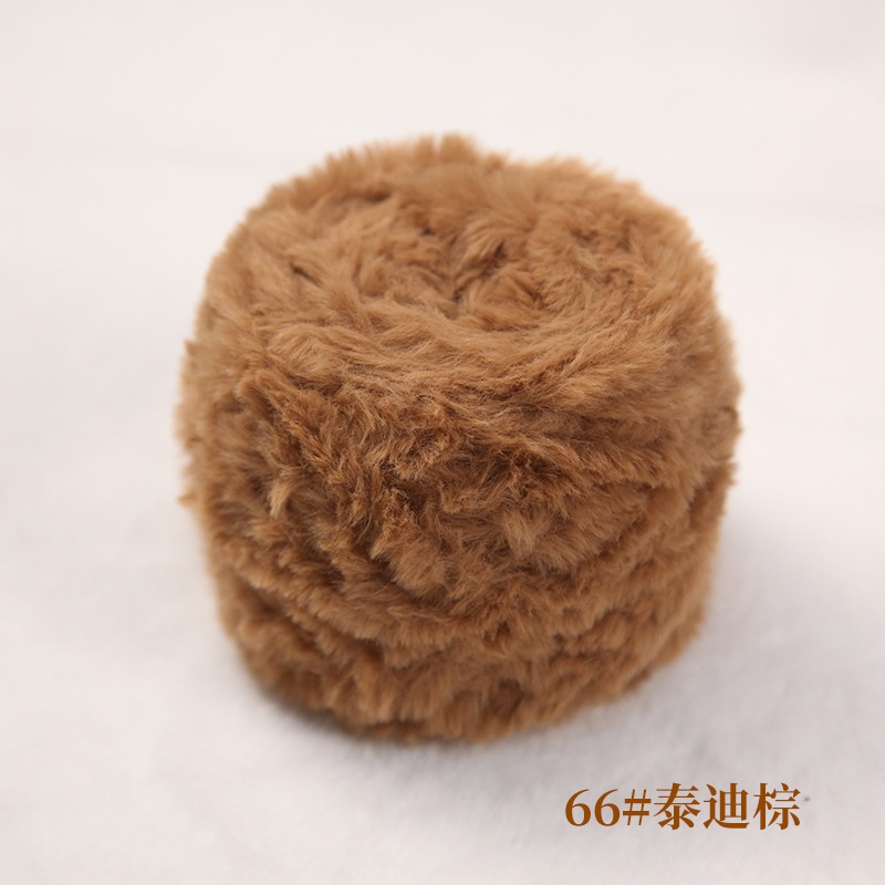 Len lông thỏ siêu mềm mịn cuộn 100g