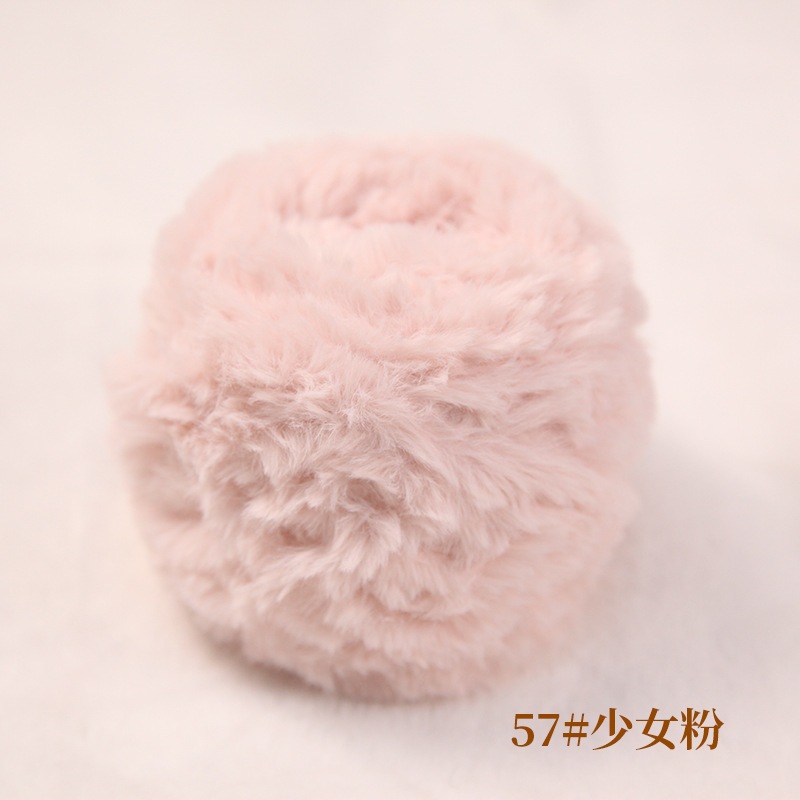 Len lông thỏ siêu mềm mịn cuộn 100g