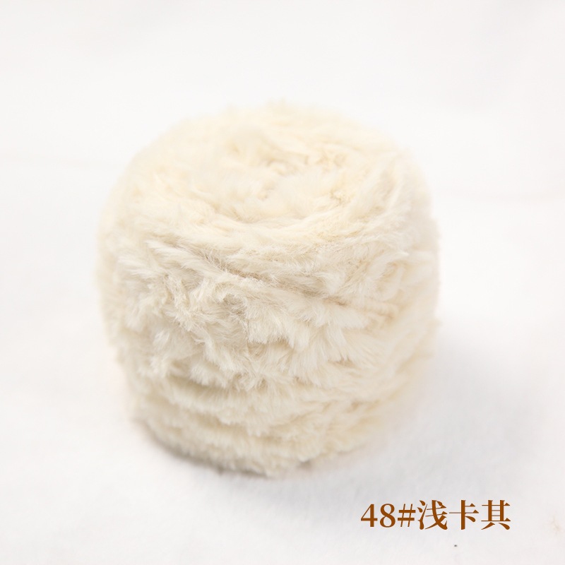 Len lông thỏ siêu mềm mịn cuộn 100g