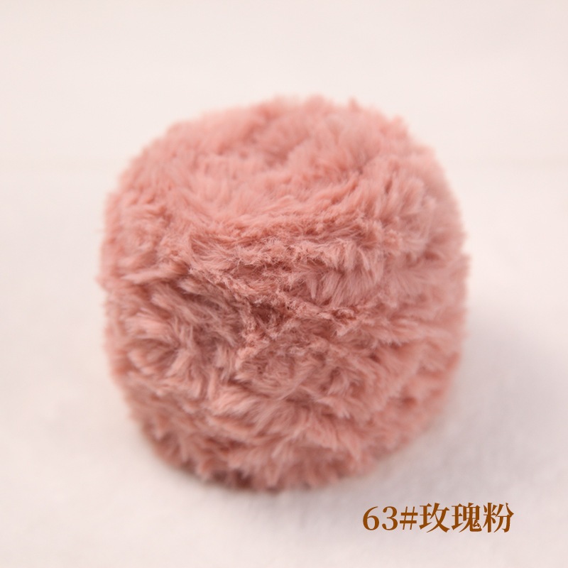 Len lông thỏ siêu mềm mịn cuộn 100g