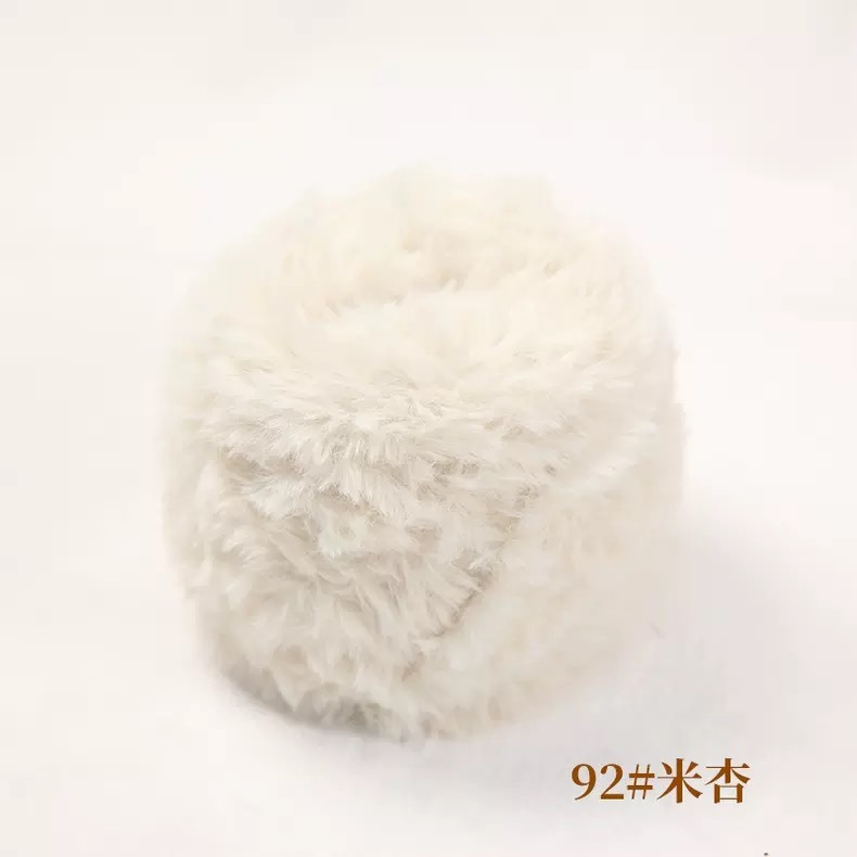 Len lông thỏ siêu mềm mịn cuộn 100g