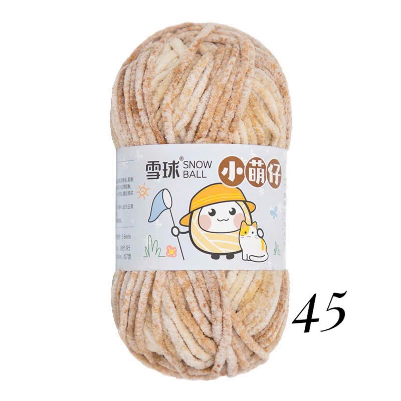 Len Nhung Mèo mềm mịn cuộn 50gr