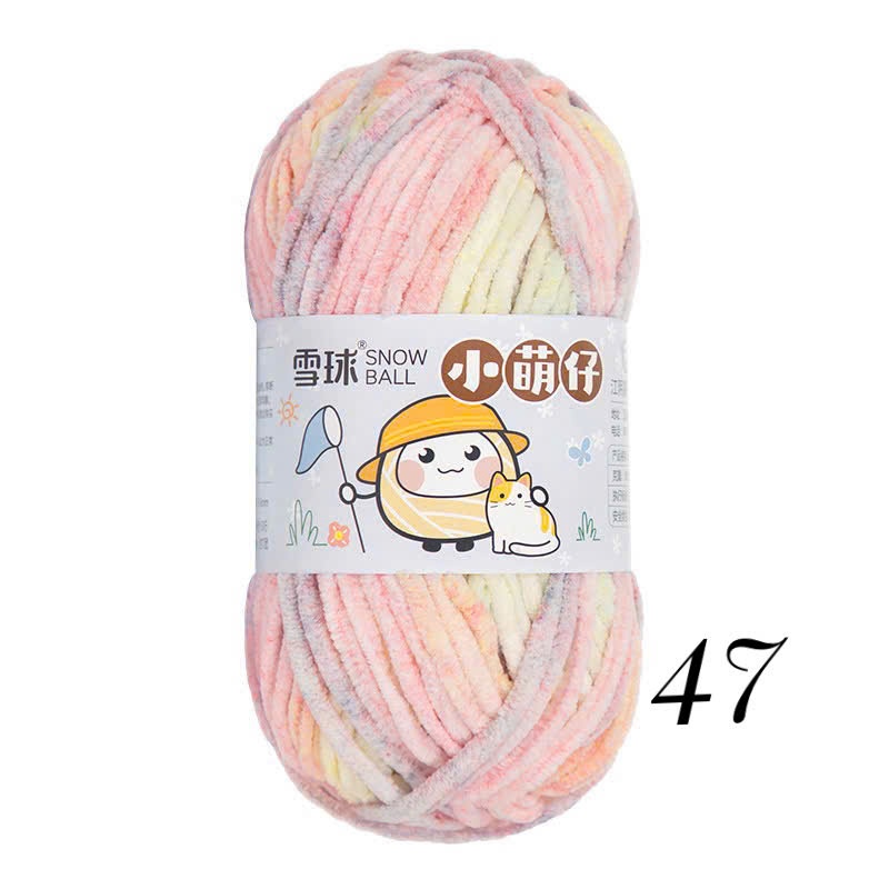 Len Nhung Mèo mềm mịn cuộn 50gr