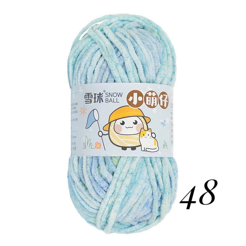 Len Nhung Mèo mềm mịn cuộn 50gr