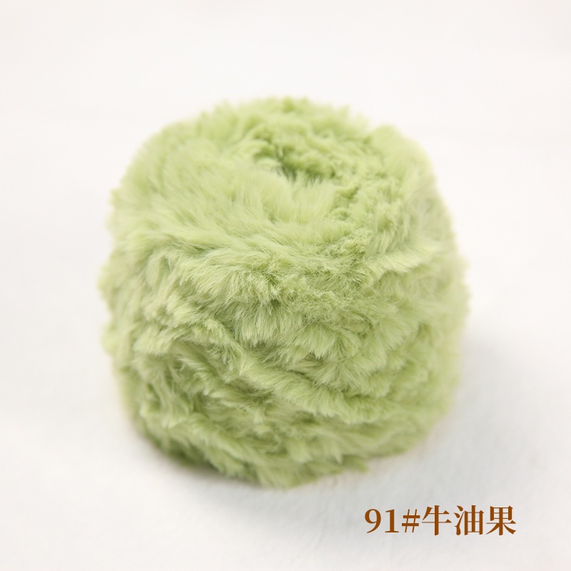 Len lông thỏ siêu mềm mịn cuộn 100g