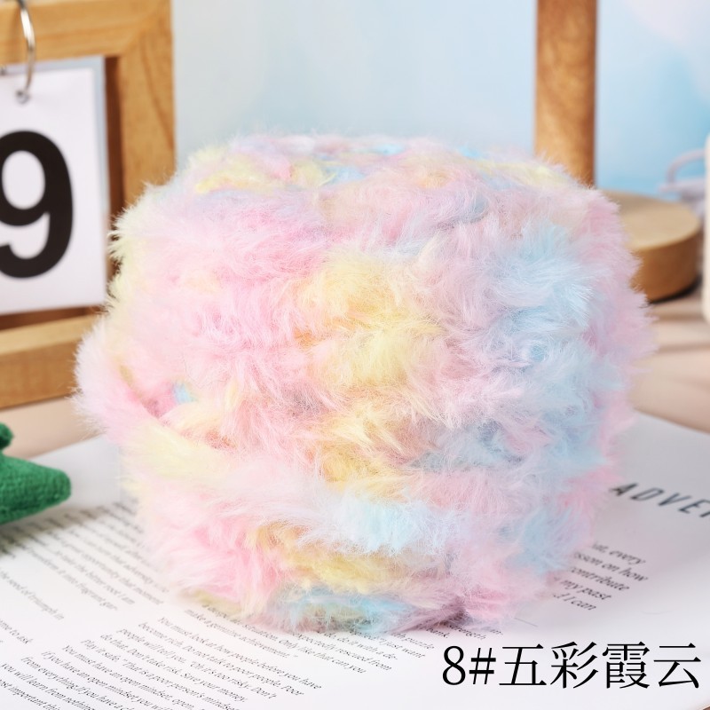 Len lông thỏ siêu mềm mịn cuộn 100g