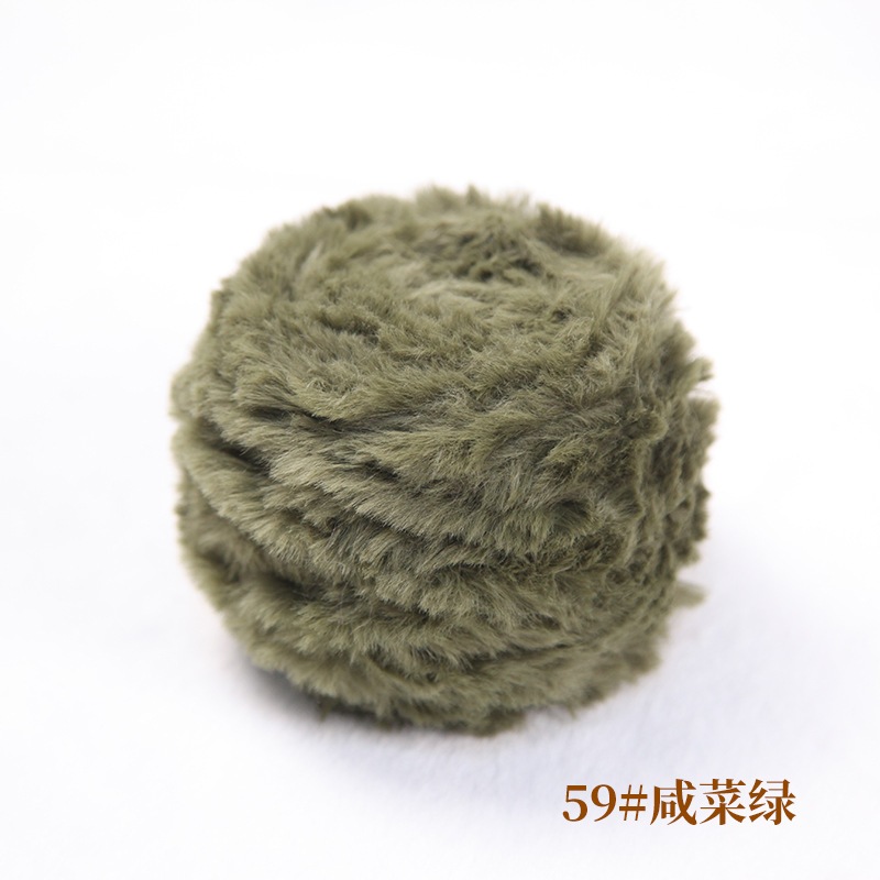 Len lông thỏ siêu mềm mịn cuộn 100g