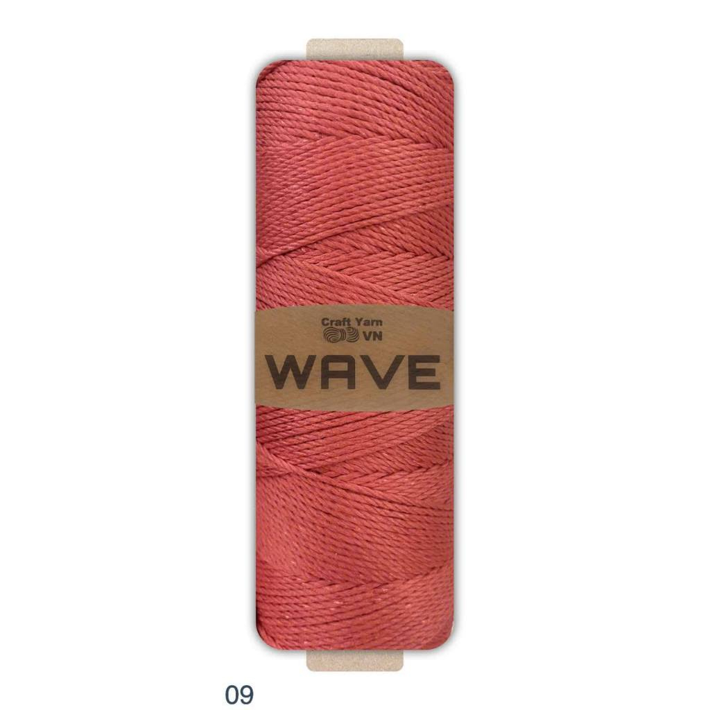Sợi WAVE Craft Yarn VN móc mũ, túi xách ( cuộn 125g)