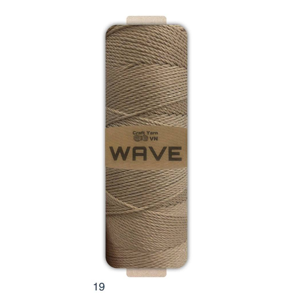 Sợi WAVE Craft Yarn VN móc mũ, túi xách ( cuộn 125g)