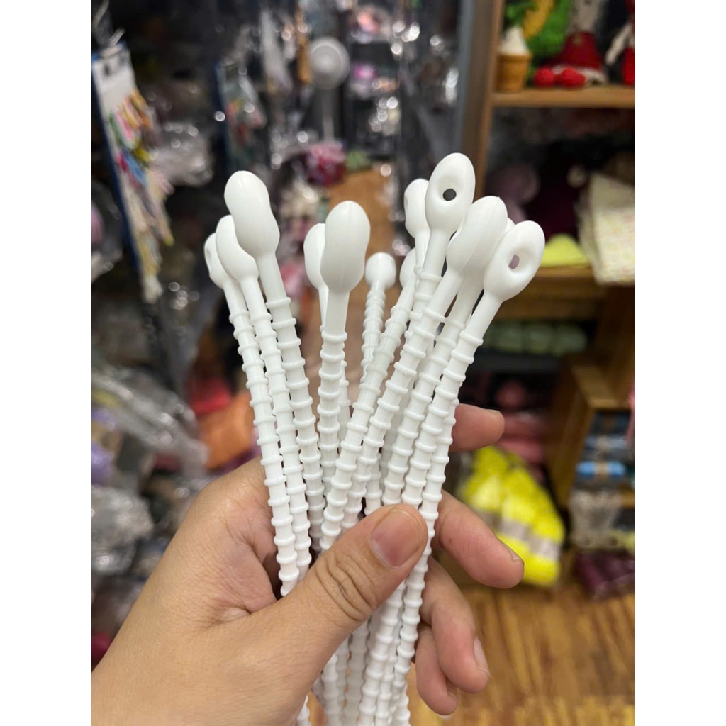 Móc khóa dây Silicone nhiều màu