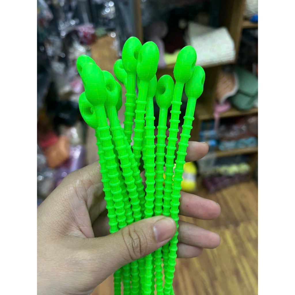 Móc khóa dây Silicone nhiều màu