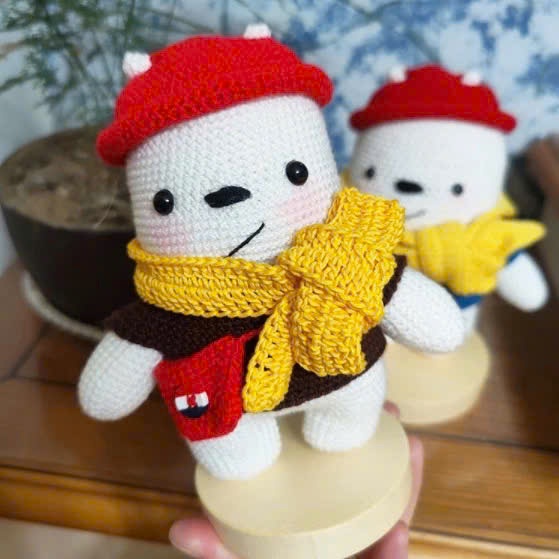 Đế gỗ cho thú bông