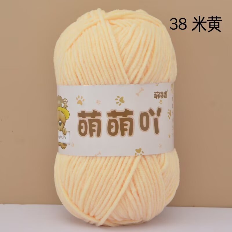Len nhung gấu Meng Meng Ya cuộn 50g