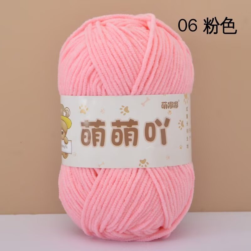 Len nhung gấu Meng Meng Ya cuộn 50g
