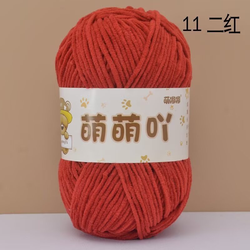 Len nhung gấu Meng Meng Ya cuộn 50g