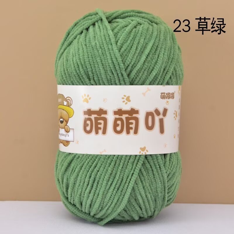 Len nhung gấu Meng Meng Ya cuộn 50g