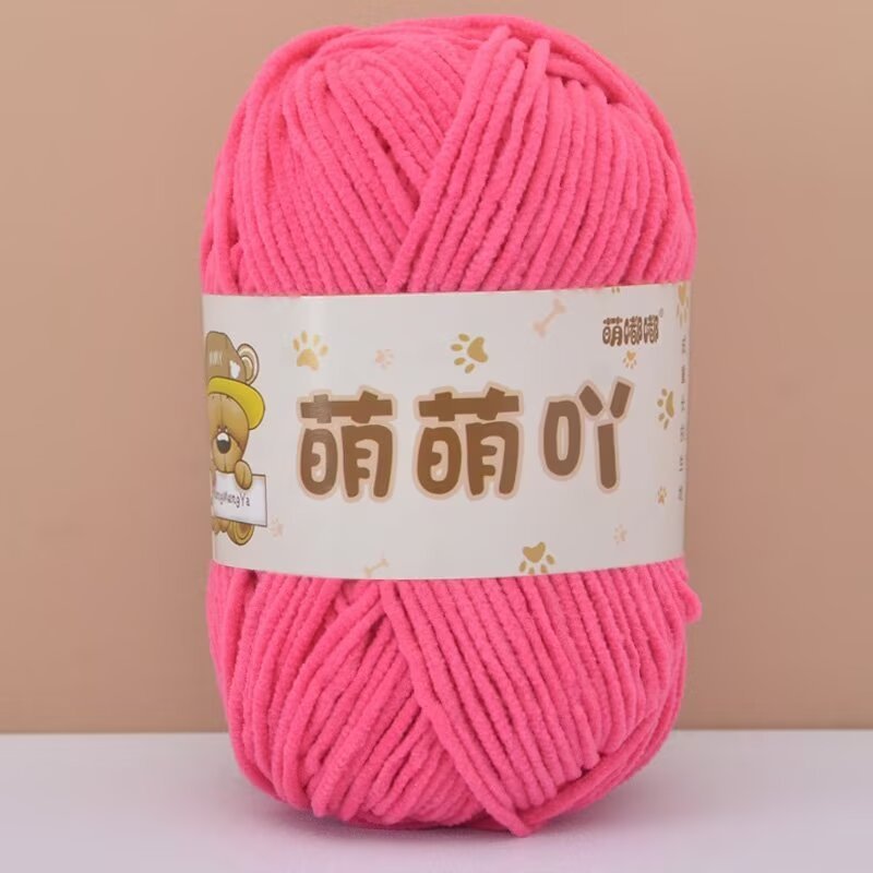 Len nhung gấu Meng Meng Ya cuộn 50g