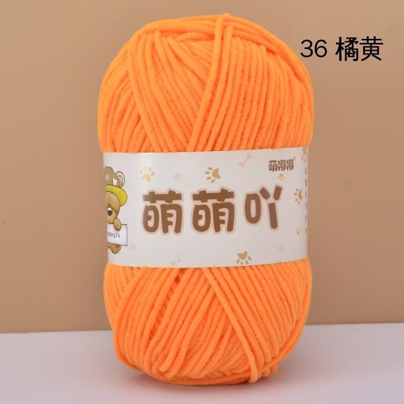 Len nhung gấu Meng Meng Ya cuộn 50g