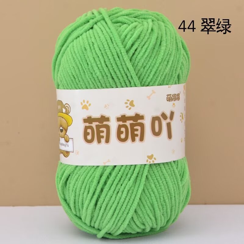 Len nhung gấu Meng Meng Ya cuộn 50g
