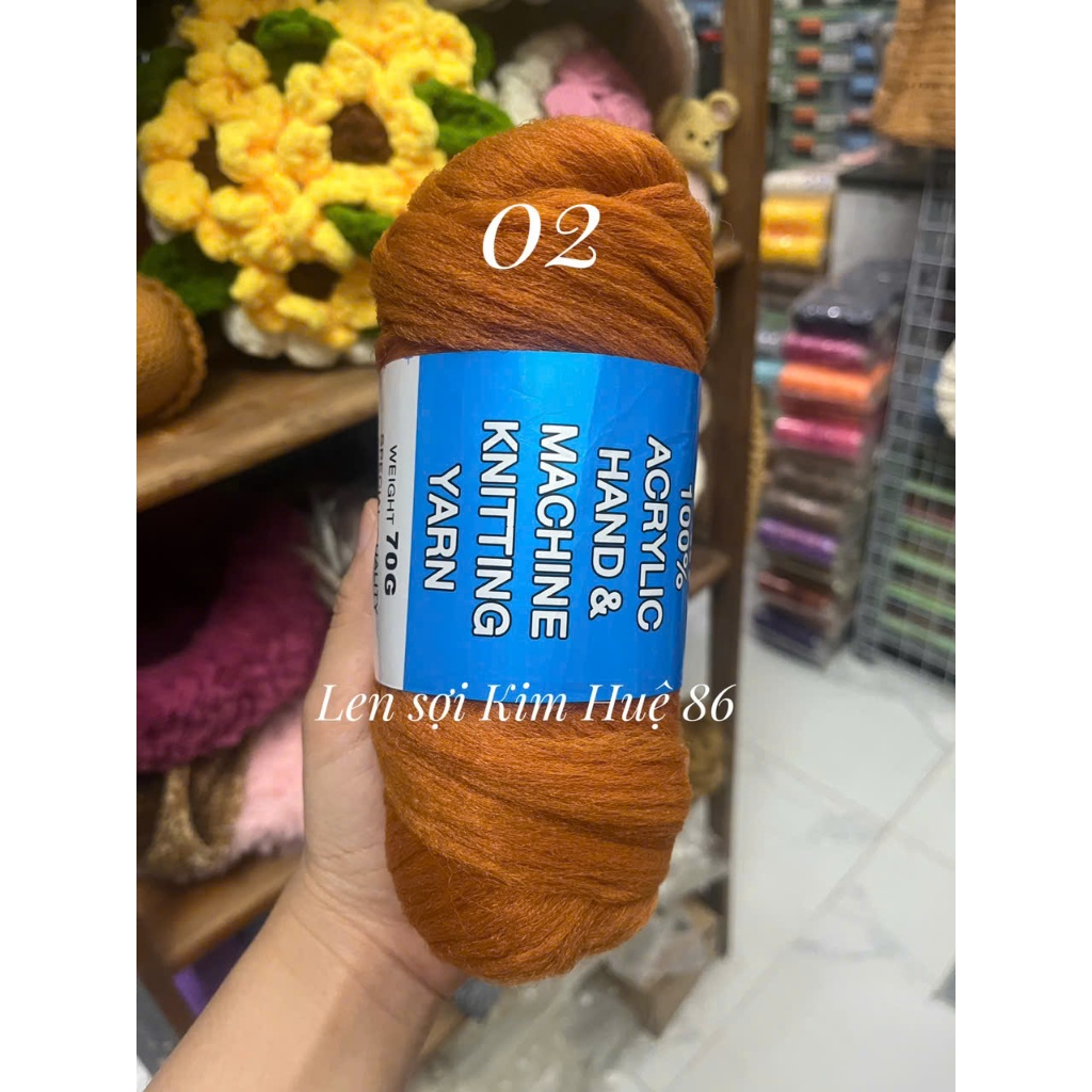 Len làm tóc búp bê- len tóc Wool Hair ( cuộn 70g)