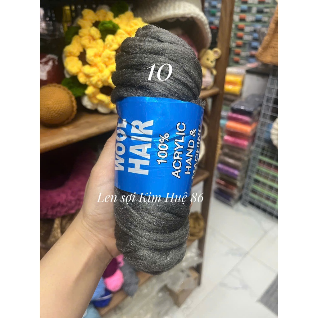 Len làm tóc búp bê- len tóc Wool Hair ( cuộn 70g)