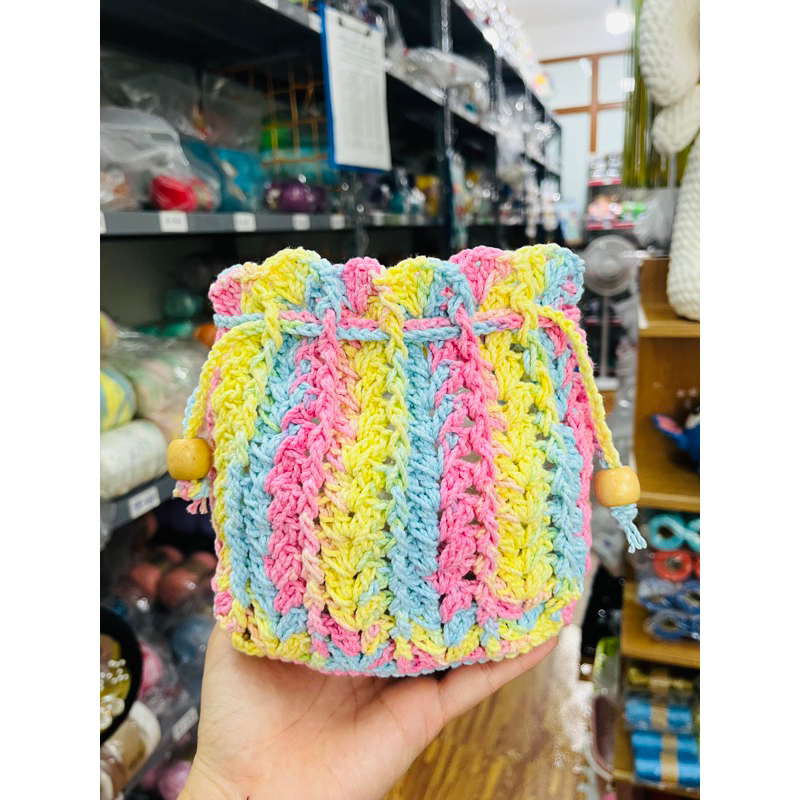 Sợi Simply cotton màu loang 150gr - Sợi Simply (TC20)