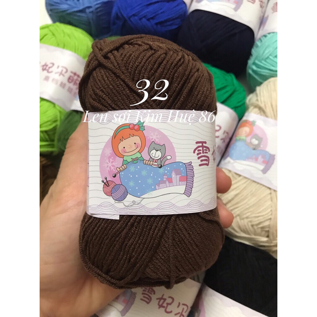 Len Baby Yarn cuộn 40g