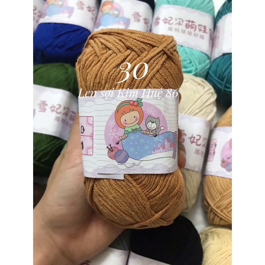 Len Baby Yarn cuộn 40g