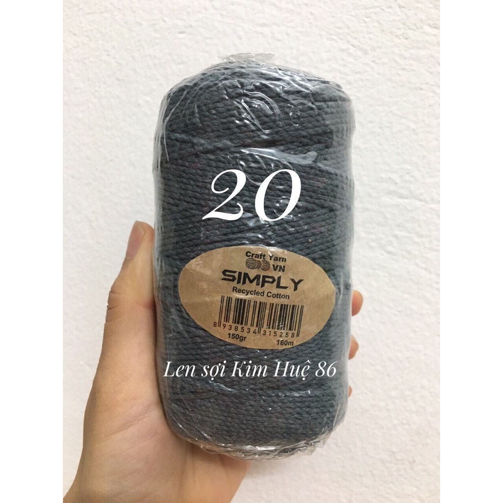 Sợi Simply cotton 150gr