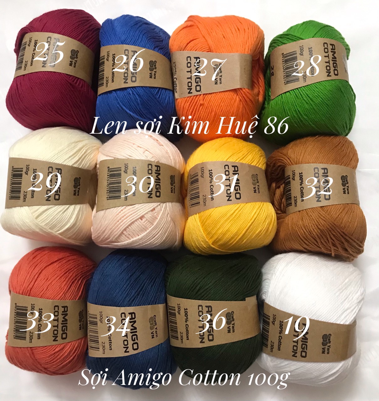 Sợi Amigo Cotton