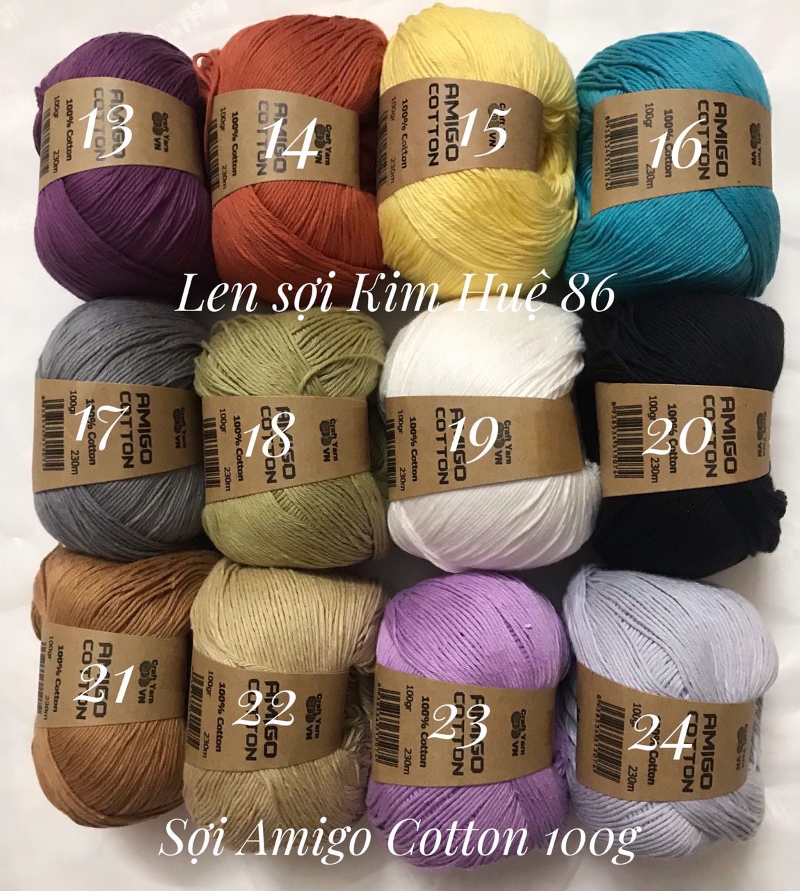Sợi Amigo Cotton