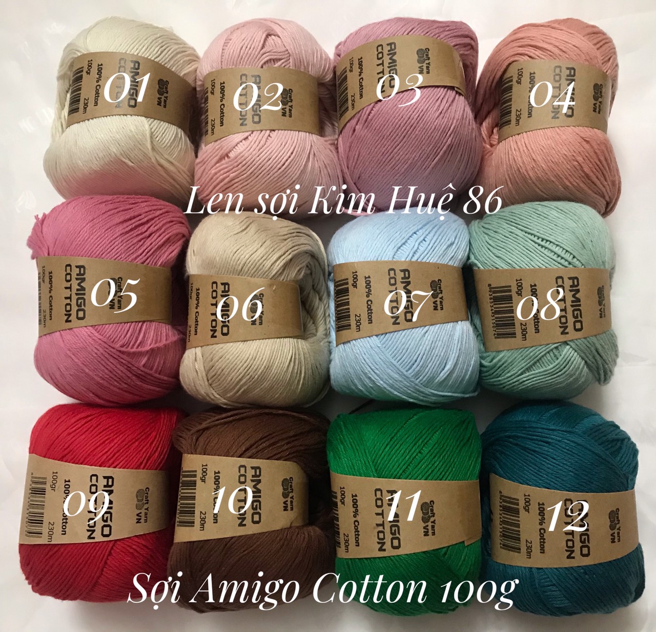 Sợi Amigo Cotton