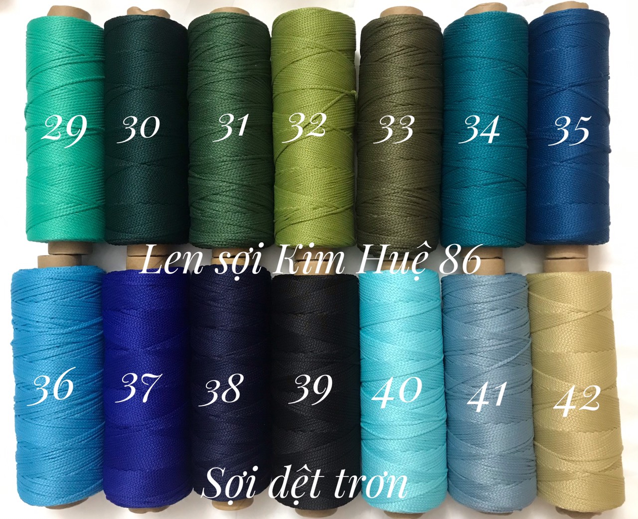 Sợi dệt trơn Craft Yarn VN