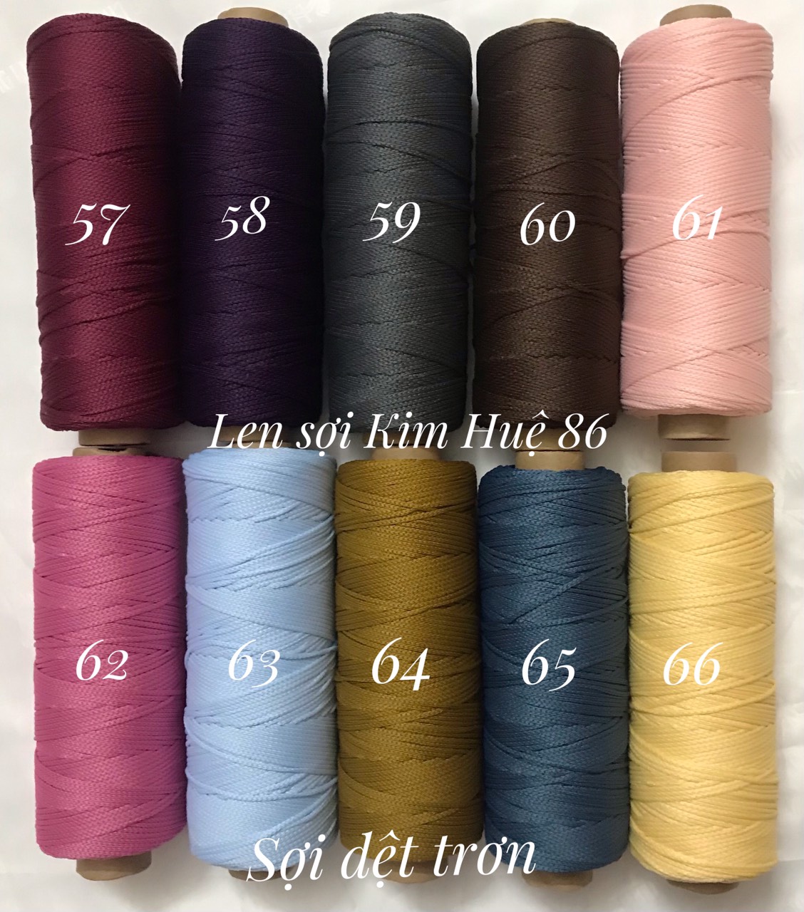 Sợi dệt trơn Craft Yarn VN